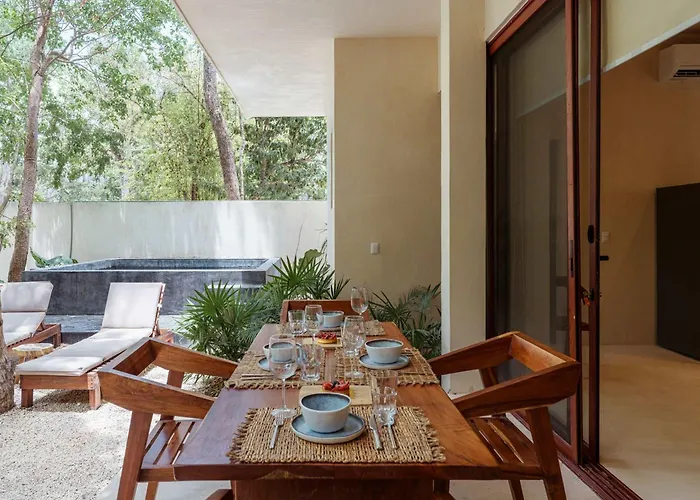 Stylish Ground-floor 3br Haven With Luxe Plunge Pool Casa de férias Tulum