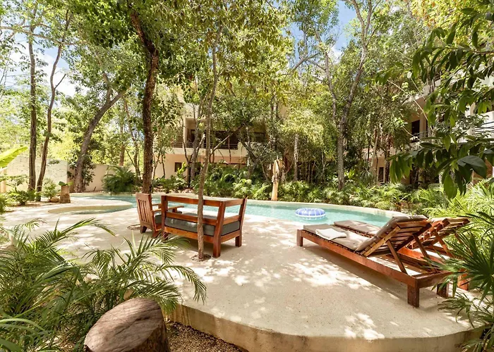 Casa de férias Stylish Ground-floor 3br Haven With Luxe Plunge Pool Tulum