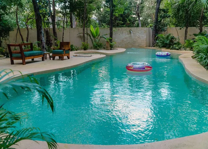 Stylish Ground-floor 3br Haven With Luxe Plunge Pool Casa de férias Tulum