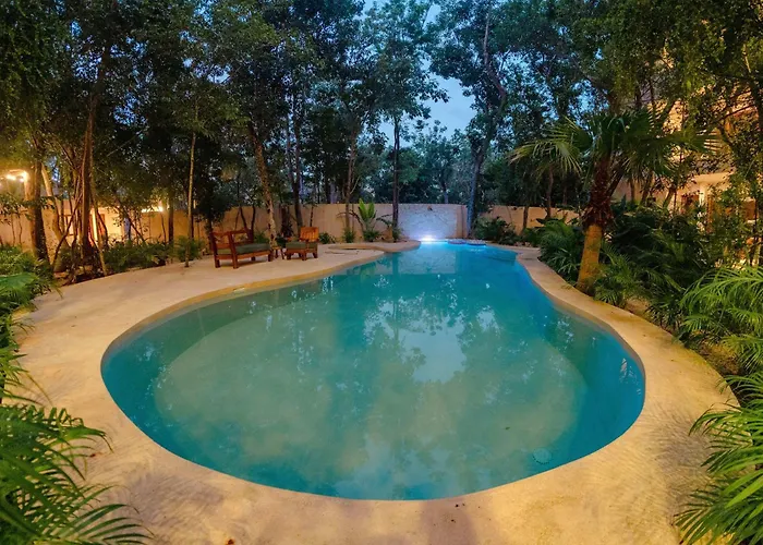 Stylish Ground-floor 3br Haven With Luxe Plunge Pool Casa de férias Tulum